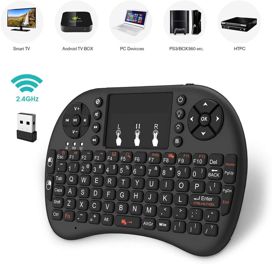 Tv Box Key Android TV Remote Keyboard - Backlit – Buy Stuff Arcades