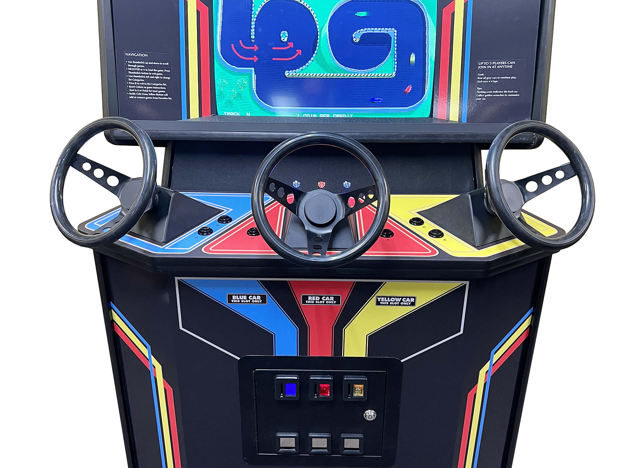 arcade machine pedal 360 Wheel Full-size Multicade