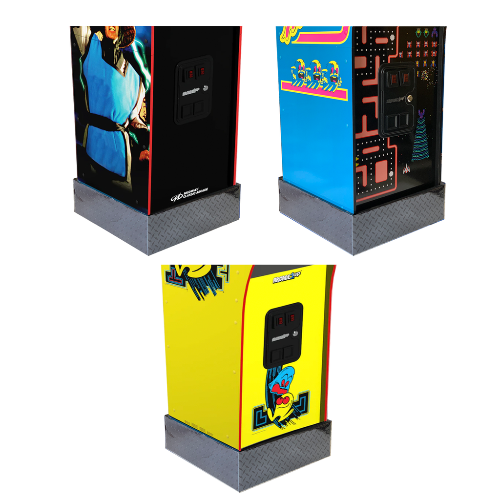Rcade1up Pac Man Riser Panel Mini Riser for Deluxe Arcade1up cabs – Buy Stuff Arcades